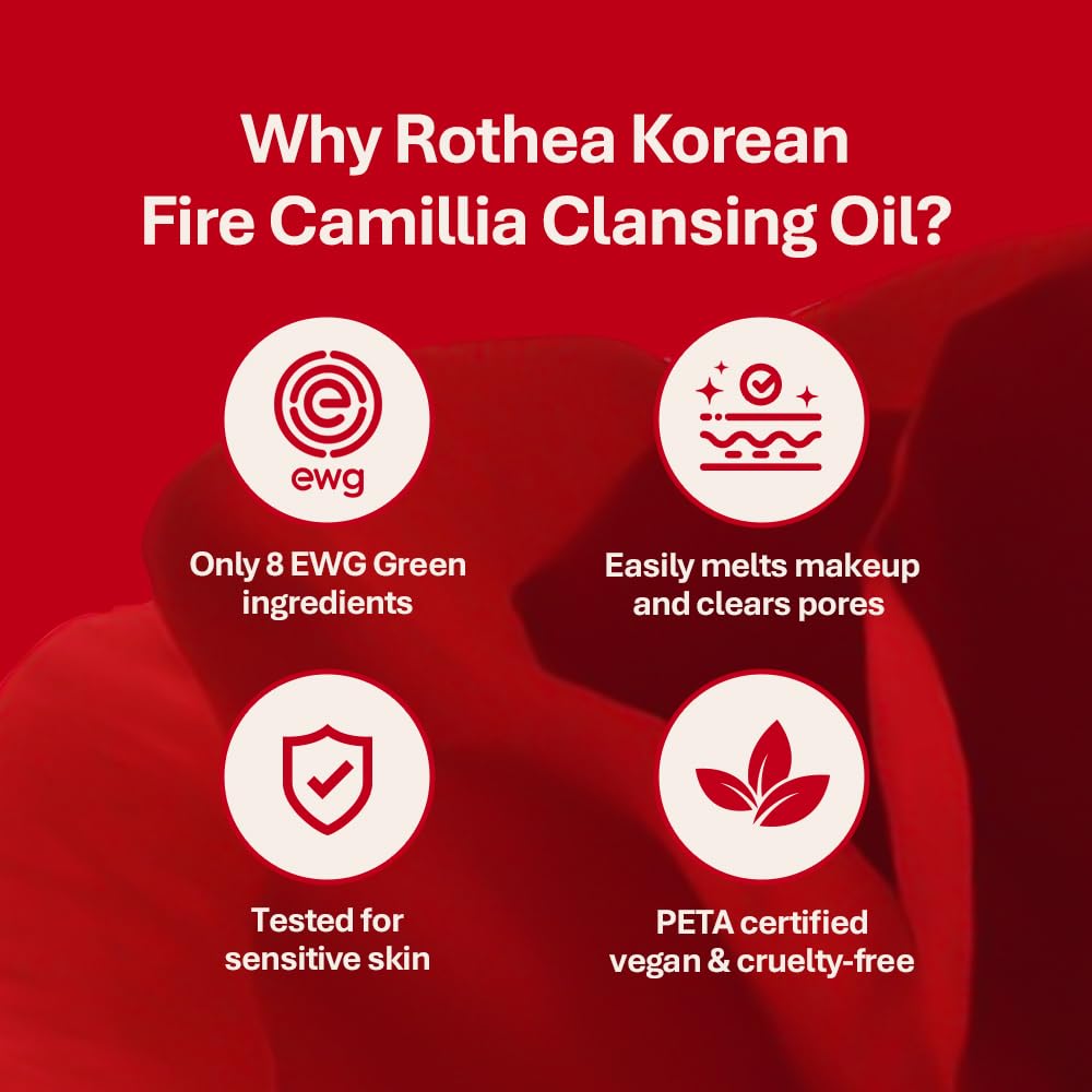 Rothea product in skincare routine setup ready for a gentle cleanse step.