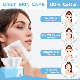 Rouceyxin makeup removal wipes ready for facial cleansing
