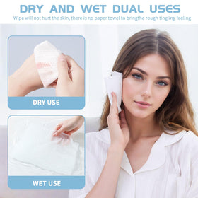 Rouceyxin 100-count tissue pack in a portable bag for on-the-go use