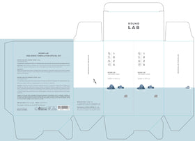Labels and ingredients of Round Lab 1025 Dokdo set highlight safety.
