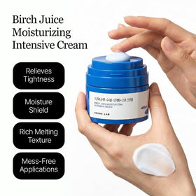 Round Lab rich melting texture spreads smoothly on skin.