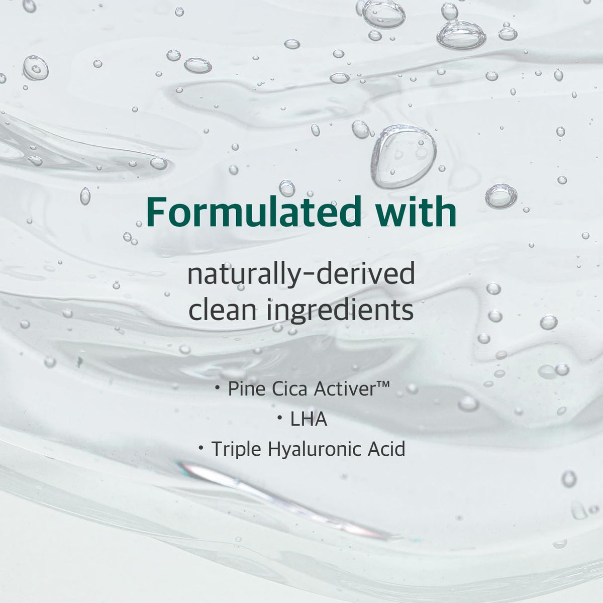 ROUND LAB triple hyaluronic acid provides multi-layer hydration for a soft feel