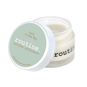 Routine lavender-patchouli-vanilla cream jar for gentle underarm freshness.