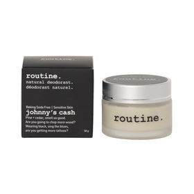 Routine underarm application showing a dime-sized amount for gentle use