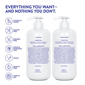 Routine Wellness lifestyle vanity shot inspires daily hair care routine.