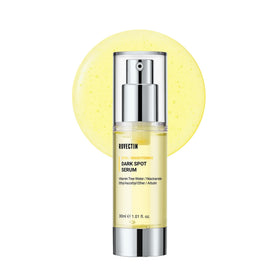 ROVECTIN Vita Dark Spot Serum bottle close-up, vegan and gentle brightening.