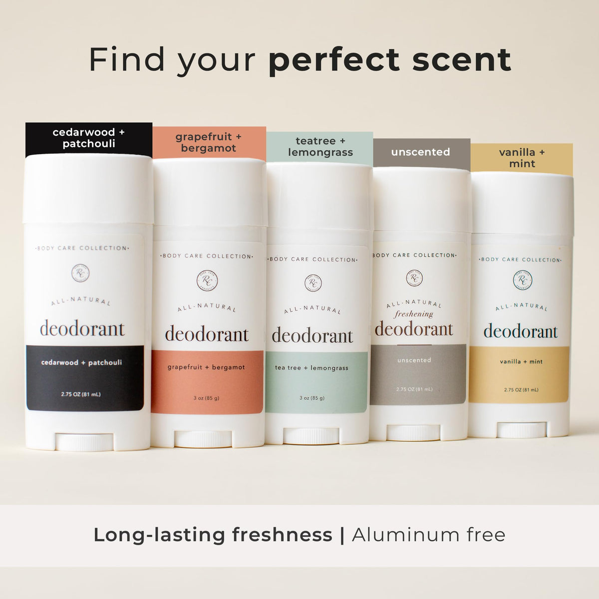Rowe Casa Organics aluminum-free deodorant with clean ingredients