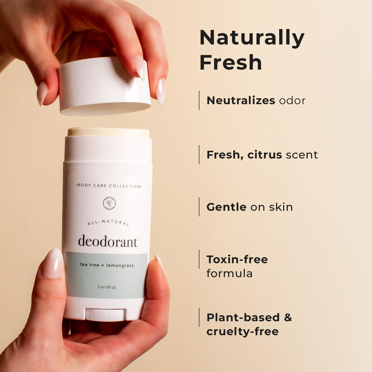 Rowe Casa Organics fresh-citrus scent appeals to both men and women.