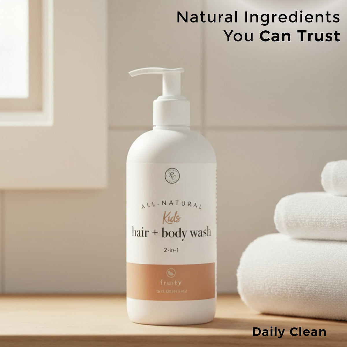 Label highlights grapefruit, bergamot, and lemongrass in Rowe Casa Organics wash