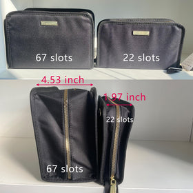ROWNYEON secure zipper closure keeps contents safe