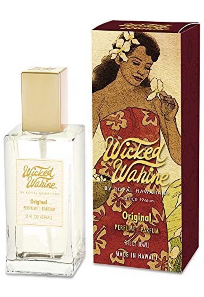Royal Hawaiian Wicked Wahine bottle pour for elegant evening wear and lasting impression.