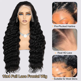 ROYAL IMPRESSION 13x4 HD lace front detail for seamless hairline
