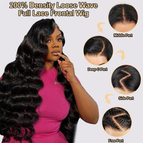 ROYAL IMPRESSION 200% density wig for fuller, voluminous waves