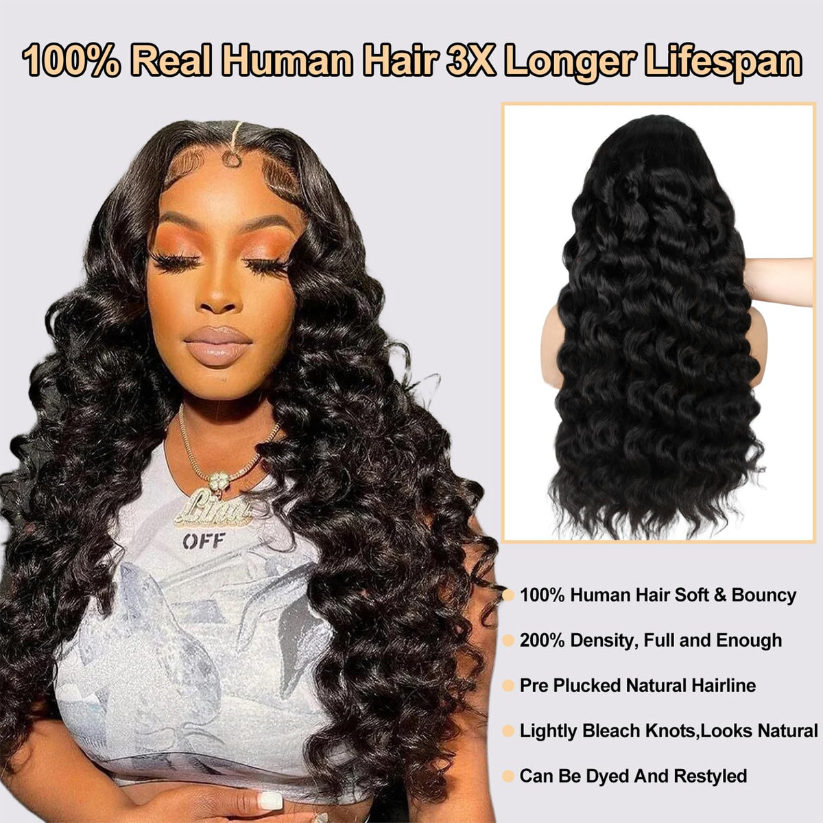 ROYAL IMPRESSION medium-cap wig fits most head sizes comfortably