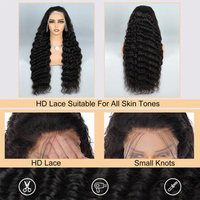 ROYAL IMPRESSION pre-plucked hairline with baby hairs for a natural look