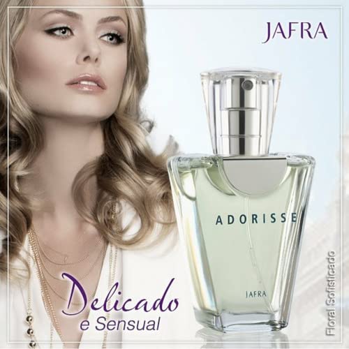 Royal Jelly Adorisse EDP spray action, suggesting long-wearing fragrance.