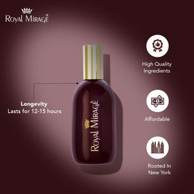 Royal Mirage Original EDC packaging box emphasizing eco-conscious packaging.
