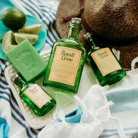 Royall Lyme citrus-floral blend creates a fresh island aura.