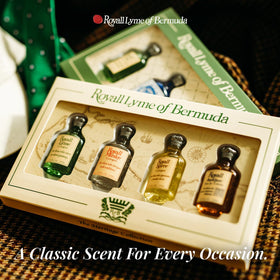 Royall Spyce 10ml bottle, evokes coastal Bermuda warmth.