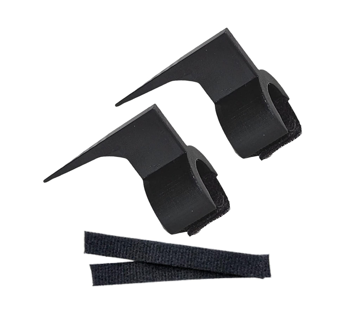 Royalty Headwear Braid Aid on hand demonstrates easy-part creation.