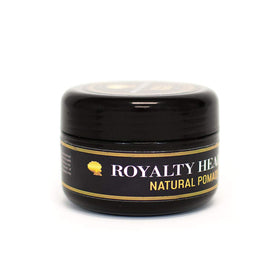 Royalty Headwear Natural Wave Pomade waves demonstration showing defined, hydrated hair