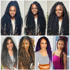 ROYAWIG available lengths 12 to 24 inches and multiple colors