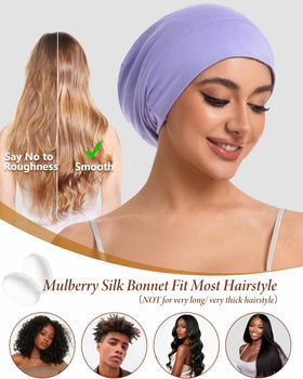 ROYBENS lightweight cap keeps hair comfortable without sweating
