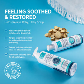 Roycederm scalp therapy kit packaging showcases a complete three-step routine.