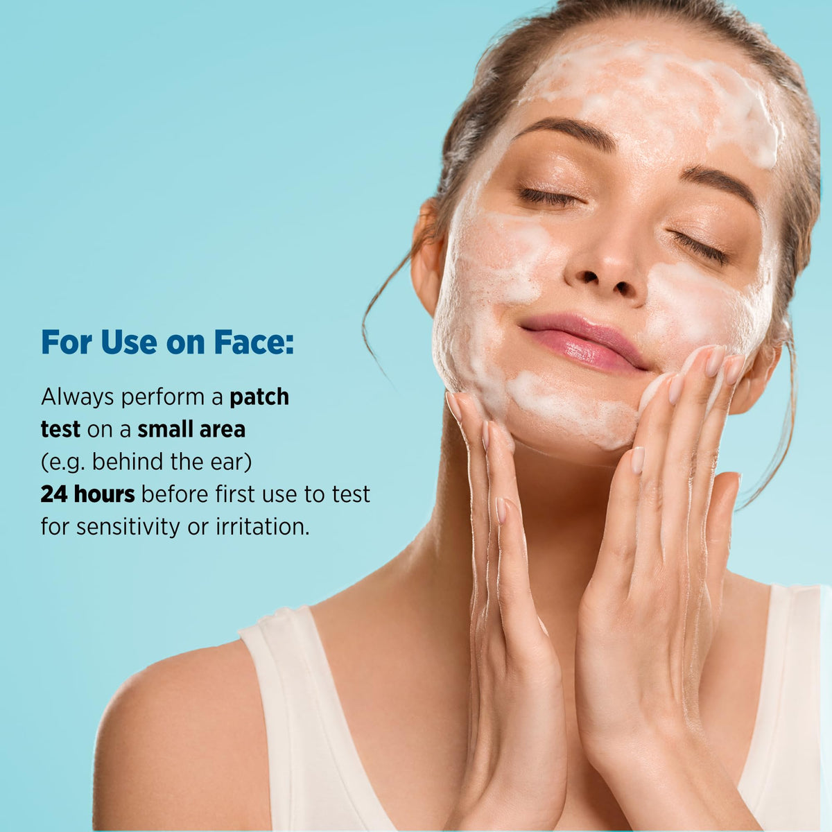 Roycederm sulfur soap ceramide blend to maintain moisture after wash.