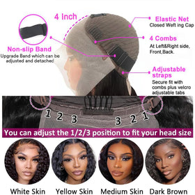 Rozilo Aomllute 200-density deep-wave hair for fullness.