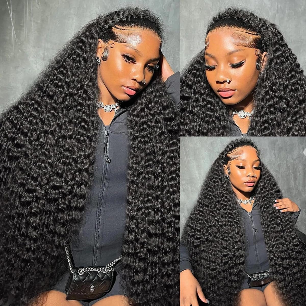 Rozilo Aomllute HD lace-front with baby hair for invisible blend.