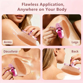 RQRYAAD self-tanner brush ideal for even tanning on arms and legs.