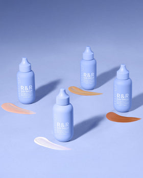 R and R Sun Serum deep tint providing strong coverage while protecting from UV