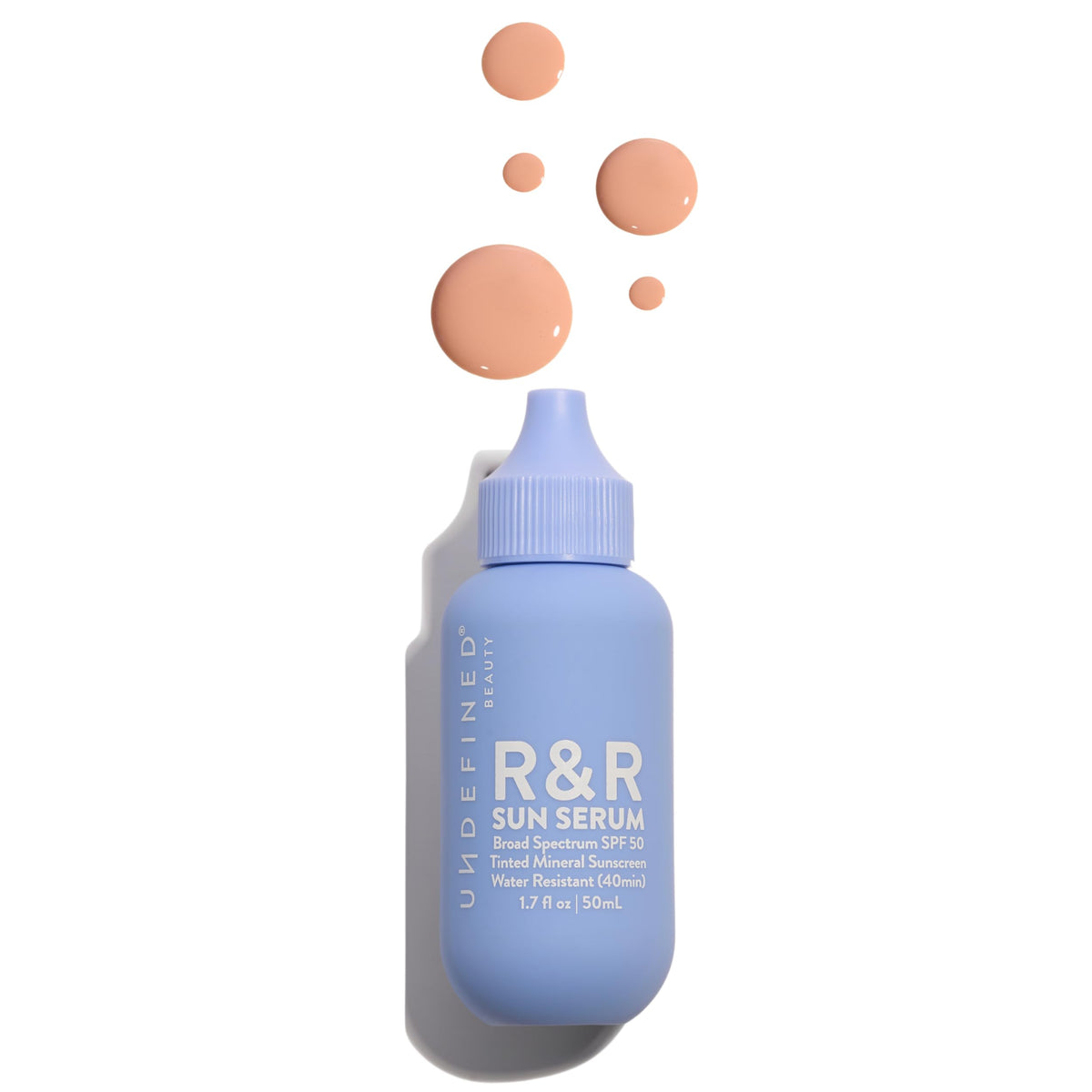 R and R Sun Serum untinted bottle ready for daily protection and a natural finish