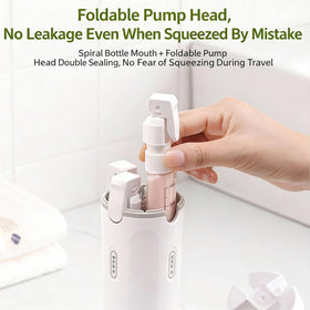 RSN leakproof travel bottles reduce spills during transit and hotel stays.
