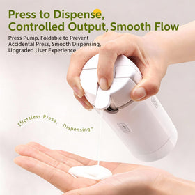 RSN push-down dispenser demonstrates precise portion control to minimize waste.