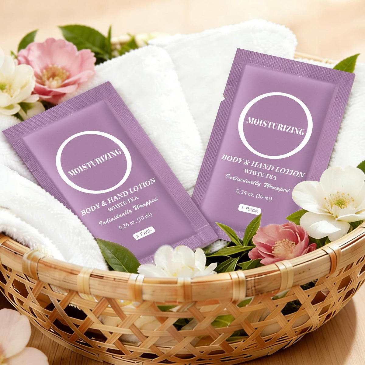 RSQAZQ 10ml compact lotion packet fits carry-on bags for quick refreshment.