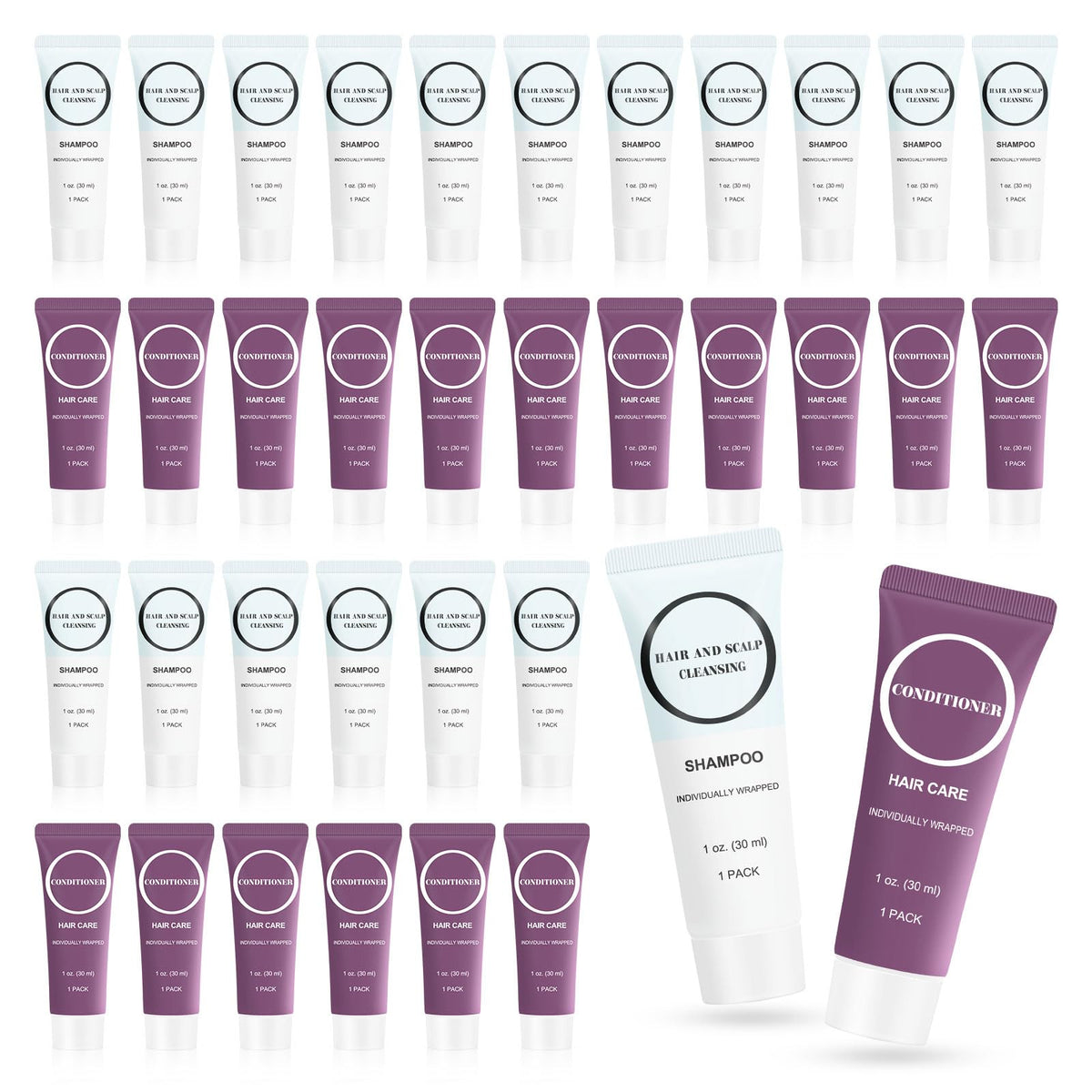 RSQAZQ travel shampoo mini bottle for hotel guests with easy cleansing