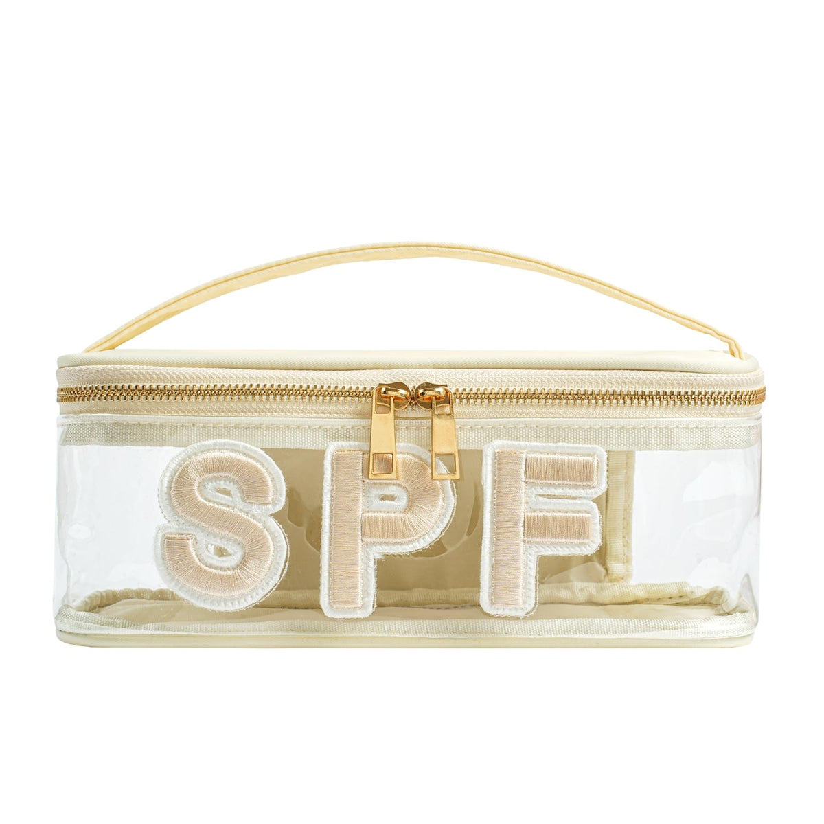 RSRSLEII clear SPF bag top opening allows quick access during travel.