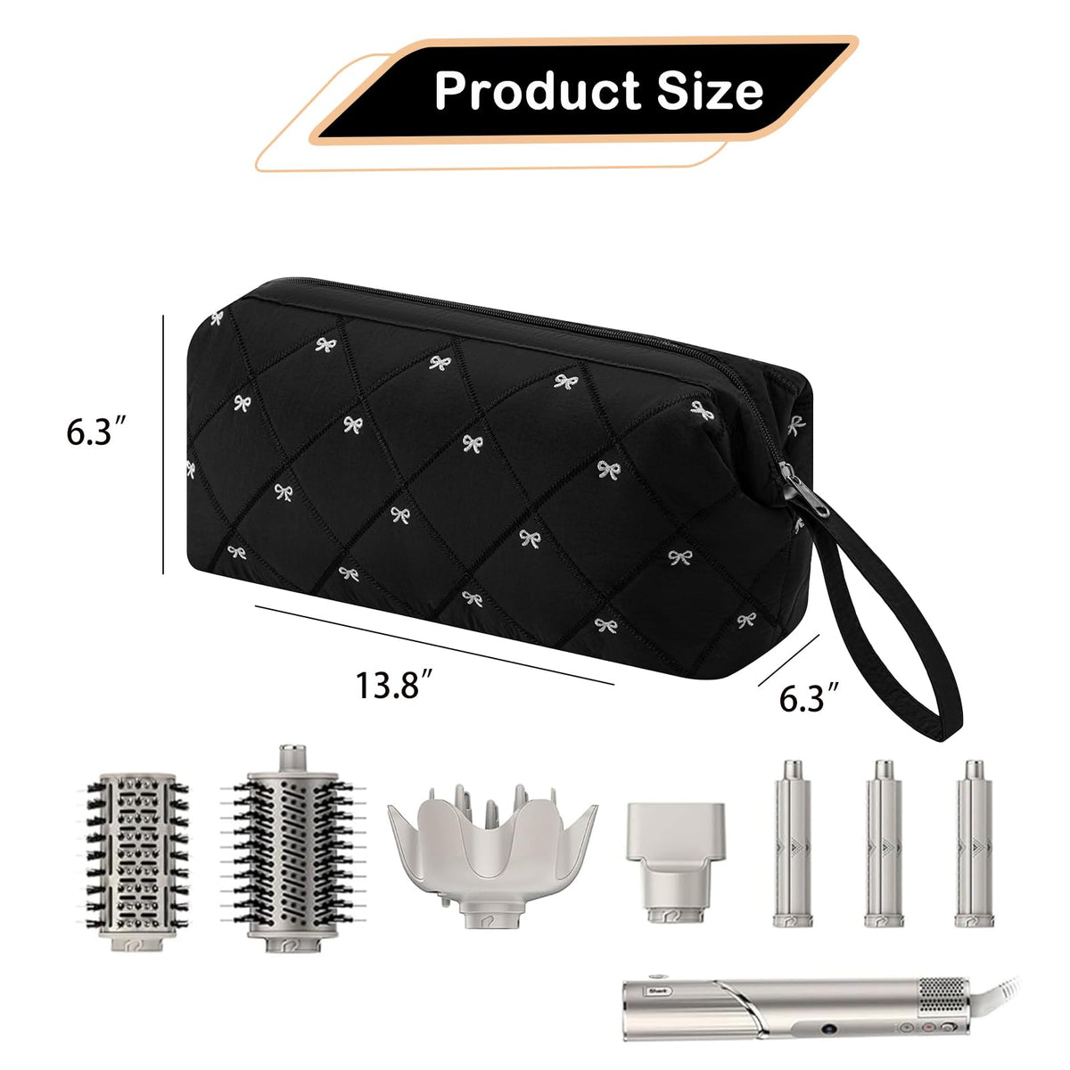 RSRSLEII interior mesh pockets organize cords and small accessories