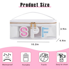 RSRSLEII bag with large top opening for quick access to cosmetics