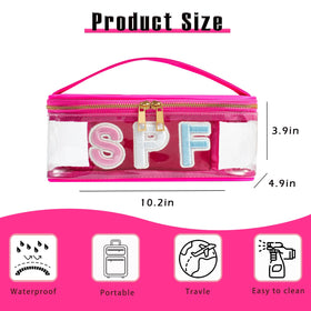 RSRSLEII bag shows preppy embroidered letters with durable stitching
