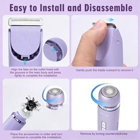 RtLvio skin-friendly blade for sensitive skin during grooming