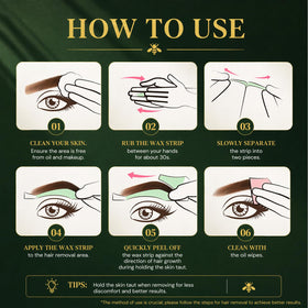 RTRSNCM finishing wipes soothe skin and remove residue after waxing.