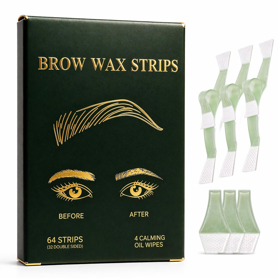 RTRSNCM precision eyebrow wax strips for brows with gentle beeswax formula.