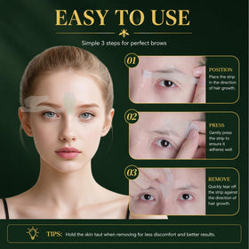 RTRSNCM small detail strips for targeted waxing around delicate areas.