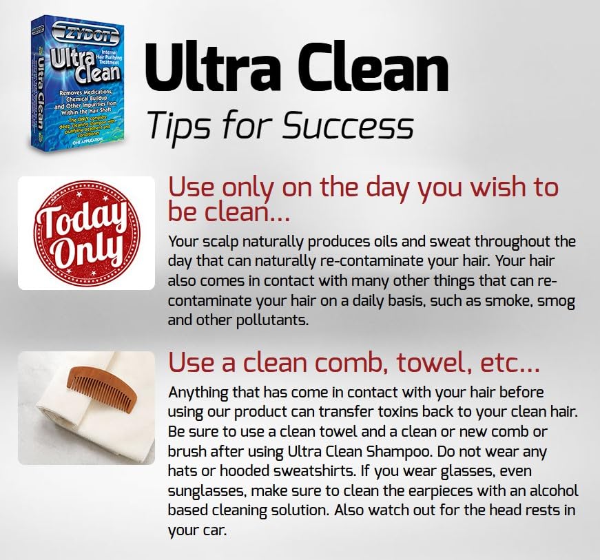 Hair feels soft and manageable after detox