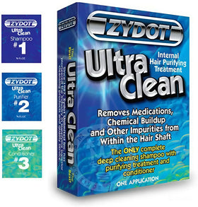 RU CLEAN Zydot Ultra Clean Detox Shampoo lather spreading through hair