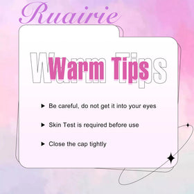 Ruairie 2-piece Bond and Seal system for cluster lashes.