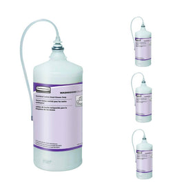 Rubbermaid 4013131 honeysuckle lotion soap refill for One-shot dispensers reduces waste.
